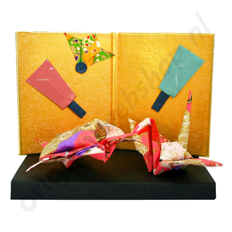Origami Japanse Vouwset Kraanvogel en Schildpad De Origami