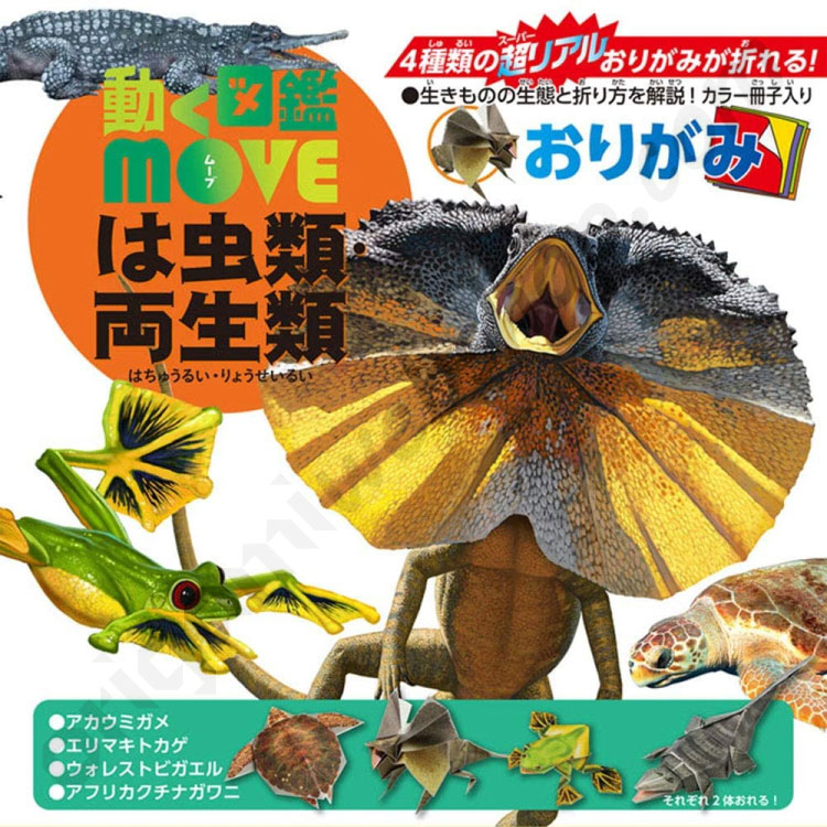 Bewonderenswaardig Schaap vloeistof Origami MOVE Reptielen & Amfibieën - De Origami Webshop