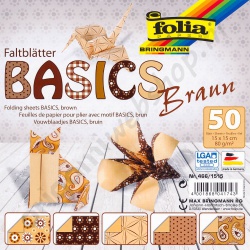 Origami Basics Bruin 15 x 15 cm