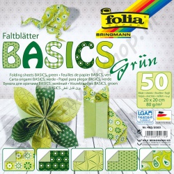 Origami Basics Groen 20 x 20 cm