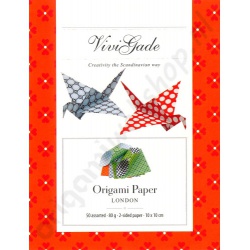 Origami Papier London 10 x 10 cm