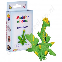 Origami 3D Kit Groene Draak