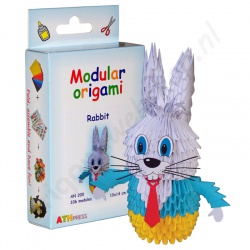 Modulaire Origami 3D Kit Konijn