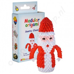 Modulaire Origami 3D Kit Kerstman