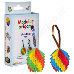 Modulaire Origami 3D Kit Kerstdecoratie