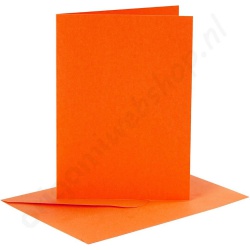 Kaarten en Enveloppen Oranje