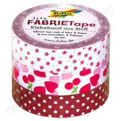 Fabric Tape Rood Tinten