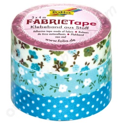 Fabric Tape Blauw Tinten