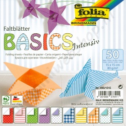 Origami Basics Stipjes & Strepen 15 x 15 cm