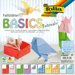 Origami Basics Stipjes & Strepen 20 x 20 cm