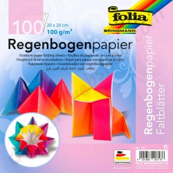 Origami Regenboogpapier 20 x 20 cm