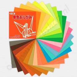 Origami 25 kleuren 15 x 15 cm