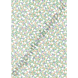 Allerlaatste Exemplaar! Origami Japanse Washi Chiyogami Traditioneel Bloemetjes Wit