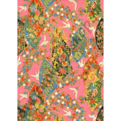 Allerlaatste Exemplaar! Origami Japanse Washi Chiyogami Traditioneel Roze