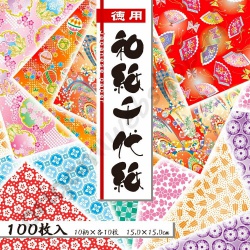 Origami Japanse Washi Chiyogami Voordeelpak 15 x 15 cm