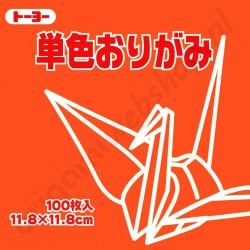 Origami Papier Oranje 11,8 x 11,8 cm
