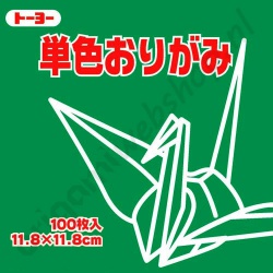 Origami Papier Groen 11,8 x 11,8 cm