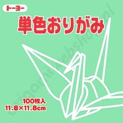 Origami Papier Mint 11,8 x 11,8 cm