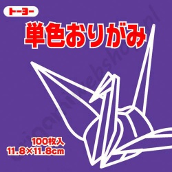 Origami Papier Donker Blauwpaars 11,8 x 11,8 cm