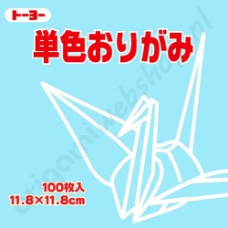 Origami Papier Zachtblauw 11,8 x 11,8 cm