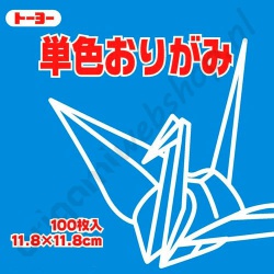 Origami Papier Blauw 11,8 x 11,8 cm