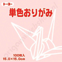 Origami Papier Kersenbloesem Roze 15 x 15 cm