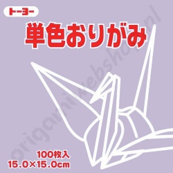 Origami Papier Lavendel 15 x 15 cm