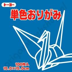 Origami Papier Ultramarijnblauw 15 x 15 cm