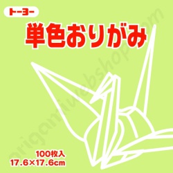 Origami Papier Zachtgroen 17,6 x 17,6 cm