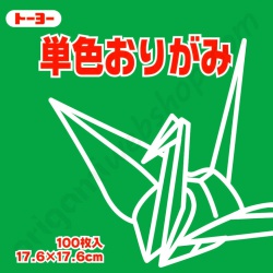Origami Papier Helder Groen 17,6 x 17,6 cm