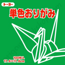 Origami Papier Helder Groen 17,6 x 17,6 cm