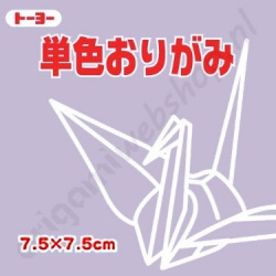 Origami Papier Lavendel 7,5 x 7,5 cm