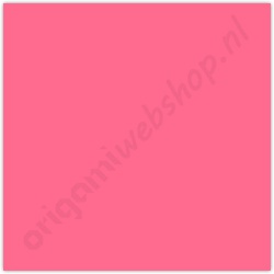 Origami Papier Fel Roze 35 x 35 cm
