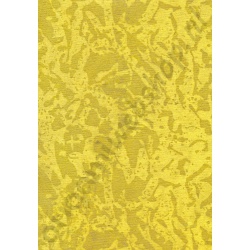 Allerlaatste Exemplaar! Handgeschept "Earth Crack" Papier Geel 23 x 33 cm