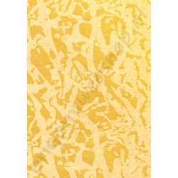 Allerlaatste Exemplaar! Handgeschept "Earth Crack" Papier Goud 23 x 33 cm