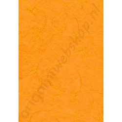 Handgeschept Zijdepapier Avantgarde "Jaipur" Oranje 50 x 70 cm