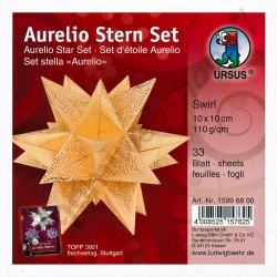 Origami Aurelio Sterren Set Swirl 10 x 10 cm