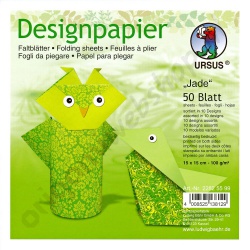 Origami Designpapier Jade 15 x 15 cm