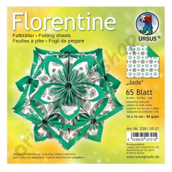 Origami Florentine Jade 15 x 15 cm