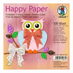 Origami Happy Paper 15 x 15 cm