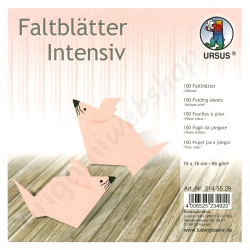 Vouwblaadjes Lichtroze 15 x 15 cm