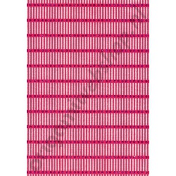 Allerlaatste Exemplaar! Handgeschept Papier "Dynastie" Roze 50 x 70 cm