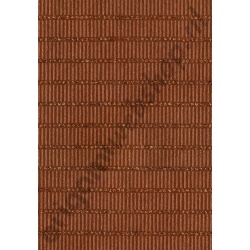 Handgeschept Papier "Dynastie" Bruin 23 x 33 cm