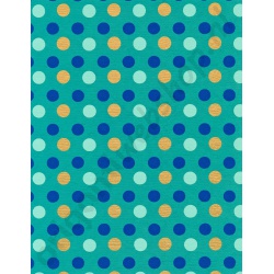 Allerlaatste Exemplaar! Handgeschept Papier Indian Style "Garja" Stippen 50 x 70 cm