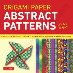 Origami Abstracte Patronen 21 x 21 cm