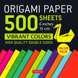 Dubbelzijdig Origami Duo Heldere Kleuren Voordeelpak 15 x 15 cm