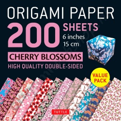 Origami Kersenbloesems Voordeelpak 15 x 15 cm