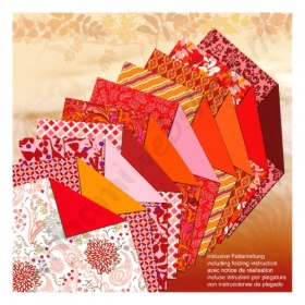 Origami Designpapier Ruby 10 x 10 cm