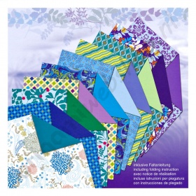 Origami Designpapier Sapphire 15 x 15 cm