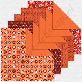 Origami Basics Rood 15 x 15 cm